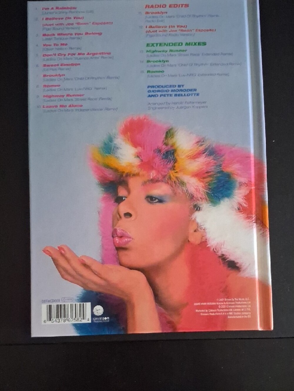 Donna Summer Hardcover Book - Colorful Rainbow Cover - Picture 2 of 8